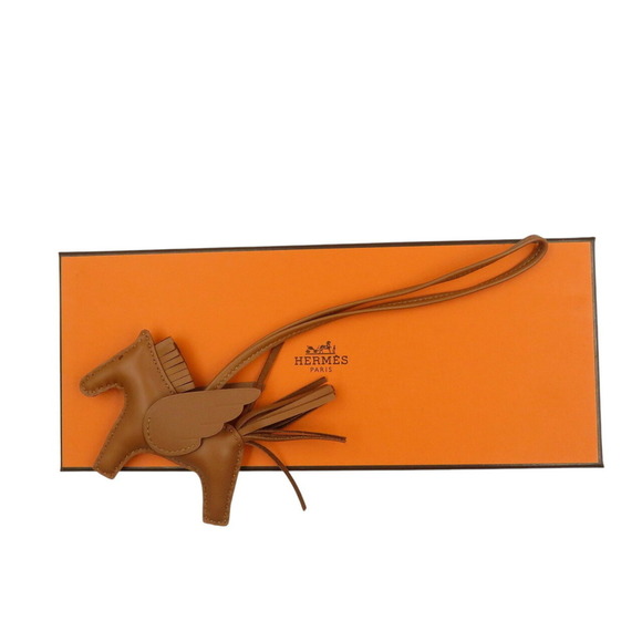 HERMES Brown Bag Charm - Picture 4 of 6